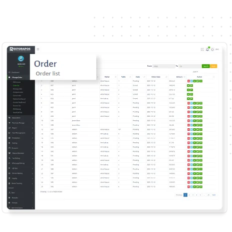 Manage both online and offline orders